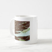 Zilver Birch Natural Tree Bark Koffiemok (Voorkant links)