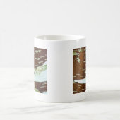 Zilver Birch Natural Tree Bark Koffiemok (Center)