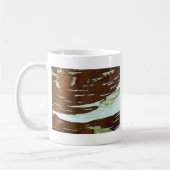 Zilver Birch Natural Tree Bark Koffiemok (Links)