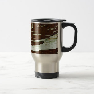 Zilver Birch Natural Tree Bark Reisbeker
