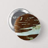 Zilver Birch Natural Tree Bark Ronde Button 5,7 Cm (Voorkant /achterkant)