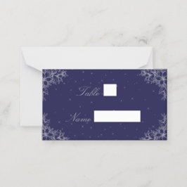 Zilver Bloemen Trouwlocatie Plaatskaartje