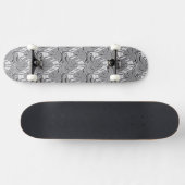 Zilver Bord Persoonlijk Skateboard (Horizontaal)