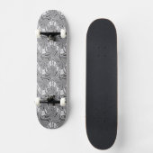 Zilver Bord Persoonlijk Skateboard (Voorkant)