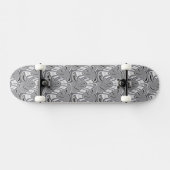 Zilver Bord Persoonlijk Skateboard (Horizontaal)