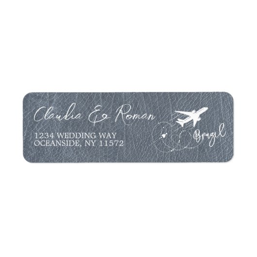 Zilver Brazilië Paspoort Etiket (Voorkant)