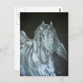 Zilver Briefkaart (Voorkant / Achterkant)