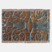 Zilver bruine houtsluiende deur deken (Voorkant)