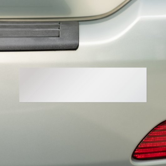 Zilver Bumpersticker (Op auto)