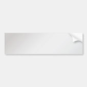 Zilver Bumpersticker (Voorkant)