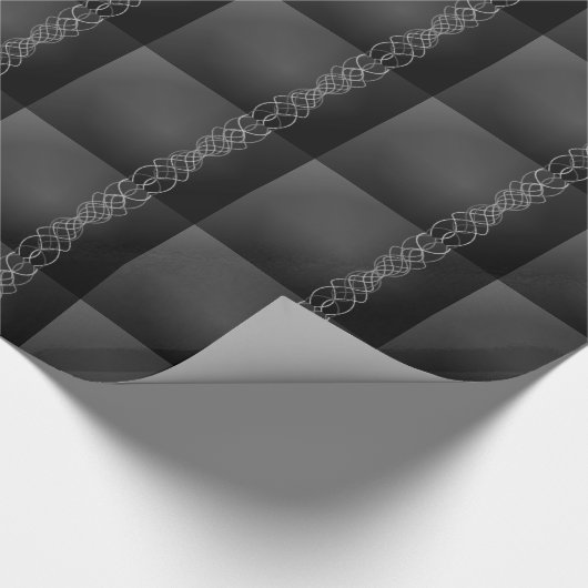 Zilver Cadeaupapier (Hoek)