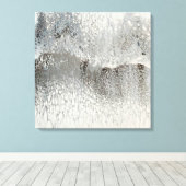 Zilver Canvas Afdruk (Insitu (Houten vloer))