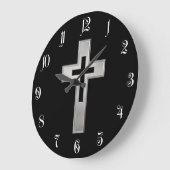 Zilver Christelijk kruis Grote Klok (Hoek)