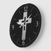 Zilver Christelijk kruis Grote Klok (Hoek)