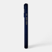 Zilver Chrome Geometrische Haai Blauwe Python iPho iPhone 16 Hoesje (Linkerkant)
