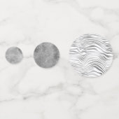 Zilver Confetti (Voorkanten)
