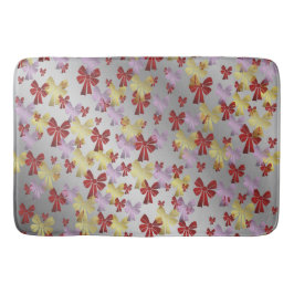 zilver, decoratie, cadeau, strik, vakantie, lint, badmat