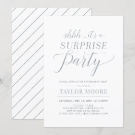 Zilver | Eenvoudig modern Enterprise Retirement Pa Kaart