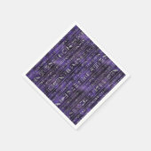 Zilver Egyptisch hiërogliefenpatroon Servetten (Hoek)