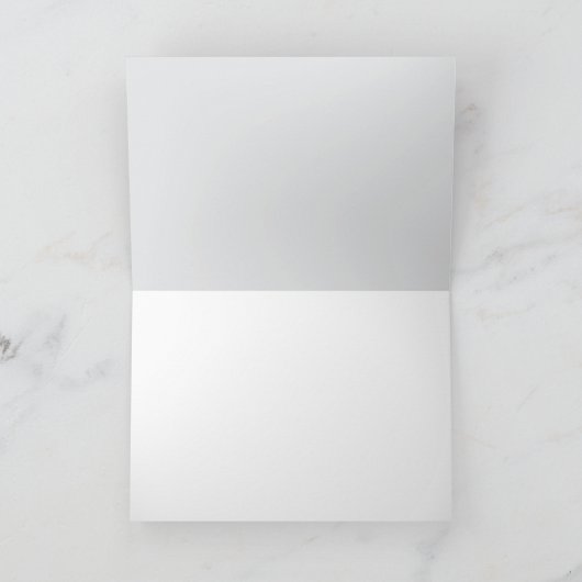 “Zilver en Beige Bedankkaart Blank” (Binnen)