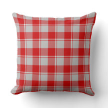 Zilver en gardist rood geruit