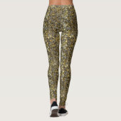 Zilver en Gold Glitter-LEGGINGS Leggings (Achterkant)