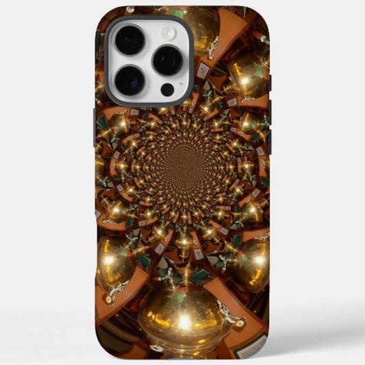 Zilver- en Gold-ontwerpterm Case-Mate iPhone Case (Achterkant)