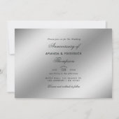 Zilver en Goud 25ste Jubileum Kaart (Achterkant)