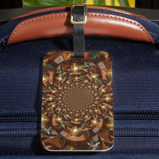 Zilver en Goud Bagagelabel (Voorkant Insitu 2)