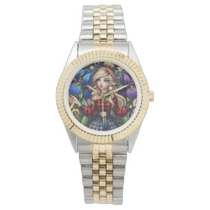 Zilver en Goud Favoriete Dingen Horloge