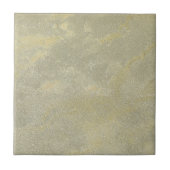 Zilver en Goud Metallic Textuur 1 Tegeltje (Voorkant)