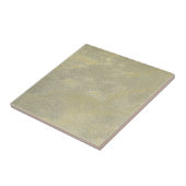 Zilver en Goud Metallic Textuur 1 Tegeltje (Zijkant)
