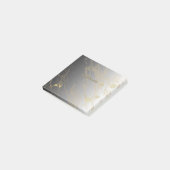 Zilver en goud Post-It Notes (Schuin)