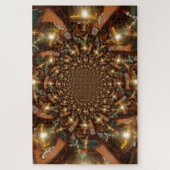 Zilver en goudElegante theecultuur –  Samov Legpuzzel (Verticaal)