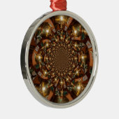 Zilver en goudElegante theecultuur –  Samov Metalen Ornament (Rechts)