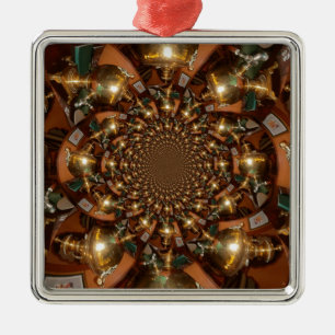 Zilver en goudElegante theecultuur –  Samov Metalen Ornament