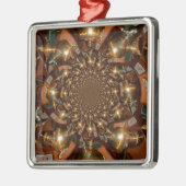 Zilver en goudElegante theecultuur – Samov Metalen Ornament (Links)