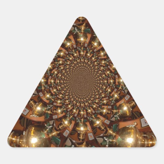 Zilver en goudElegante theecultuur –  Samov Sticker (Voorkant)