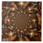 Zilver en goudElegante theecultuur – Samov Tegeltje (Voorkant)