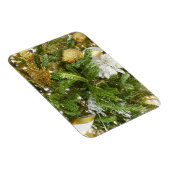 Zilver en gouden kerstboom I-feestdag Magneet (Rechterzijde)