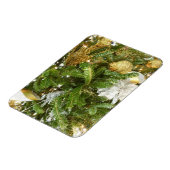 Zilver en gouden kerstboom I-feestdag Magneet (Linkerzijde)