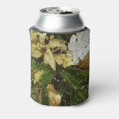 Zilver en gouden kerstboom II-feestdag Blikjeskoeler (Blikje Achterkant)