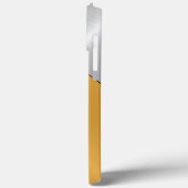 Zilver en gouden, roestvrij, glanzend metaal Case-Mate iPhone case (Achterkant / Links)