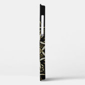 Zilver en goudfaux glitter mandala-ontwerp Case-Mate iPhone case (Achterkant / Links)