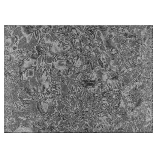 Zilver- en grijs snijvlak snijplank (Voorkant)