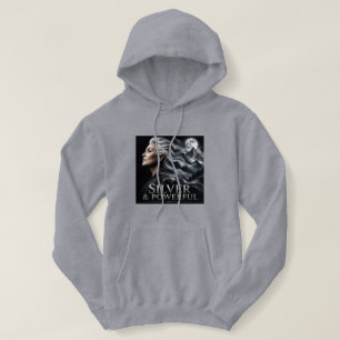 Zilver en Krachtig Grijs Haar Trots Zilveren Zuste Hoodie