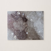 Zilver en kwarts Crystal Legpuzzel (Horizontaal)