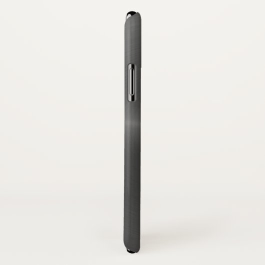 Zilver en Oranje roestvrij staal Case-Mate iPhone Case (Achterkant / rechts)