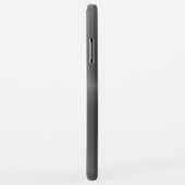 Zilver en Oranje roestvrij staal Case-Mate iPhone Case (Achterkant/rechts)