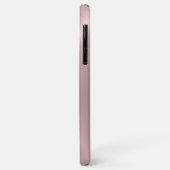 Zilver en roze roestvrij staal Case-Mate iPhone case (Achterkant/links)